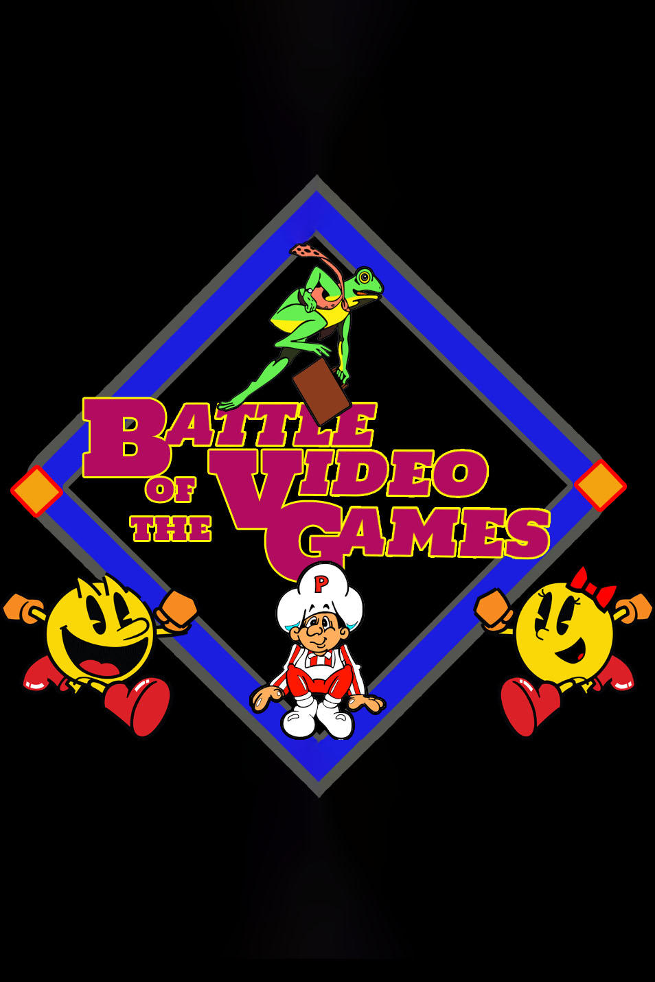 Постер Battle of the Video Games